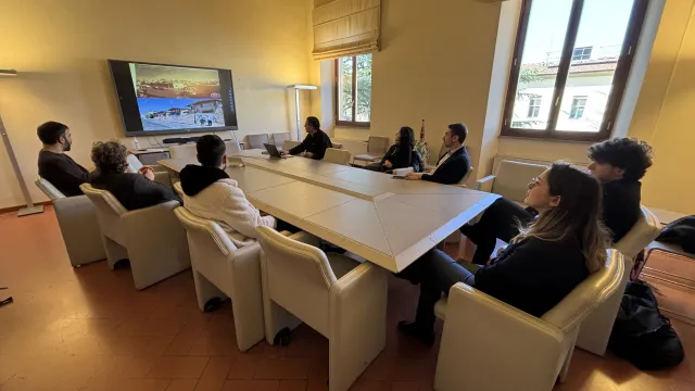 Incontro con Palestinian Center for Media, Research and Development