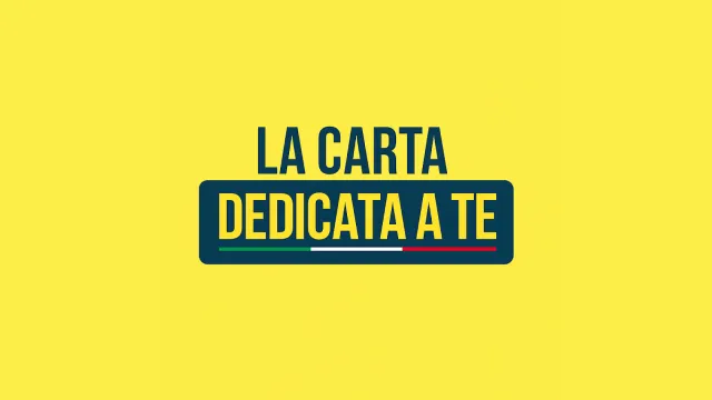 Carta dedicata a te