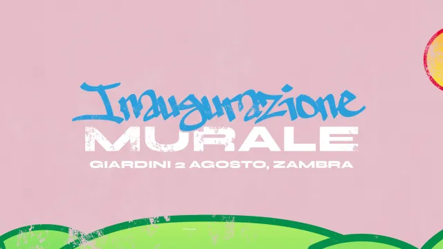 Inaugurazione murale Giardini 2 agosto